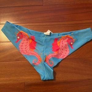 Moana Bikini Seahorse Bottoms Old Size Large